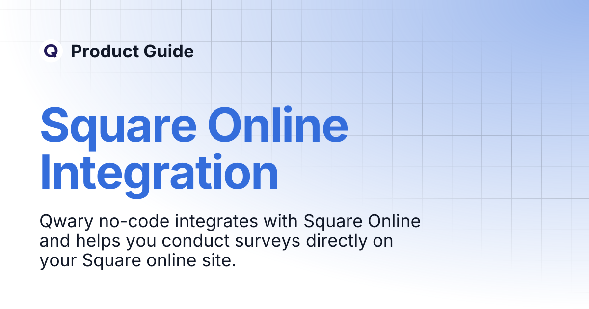 Square Online Integration | Product Guide
